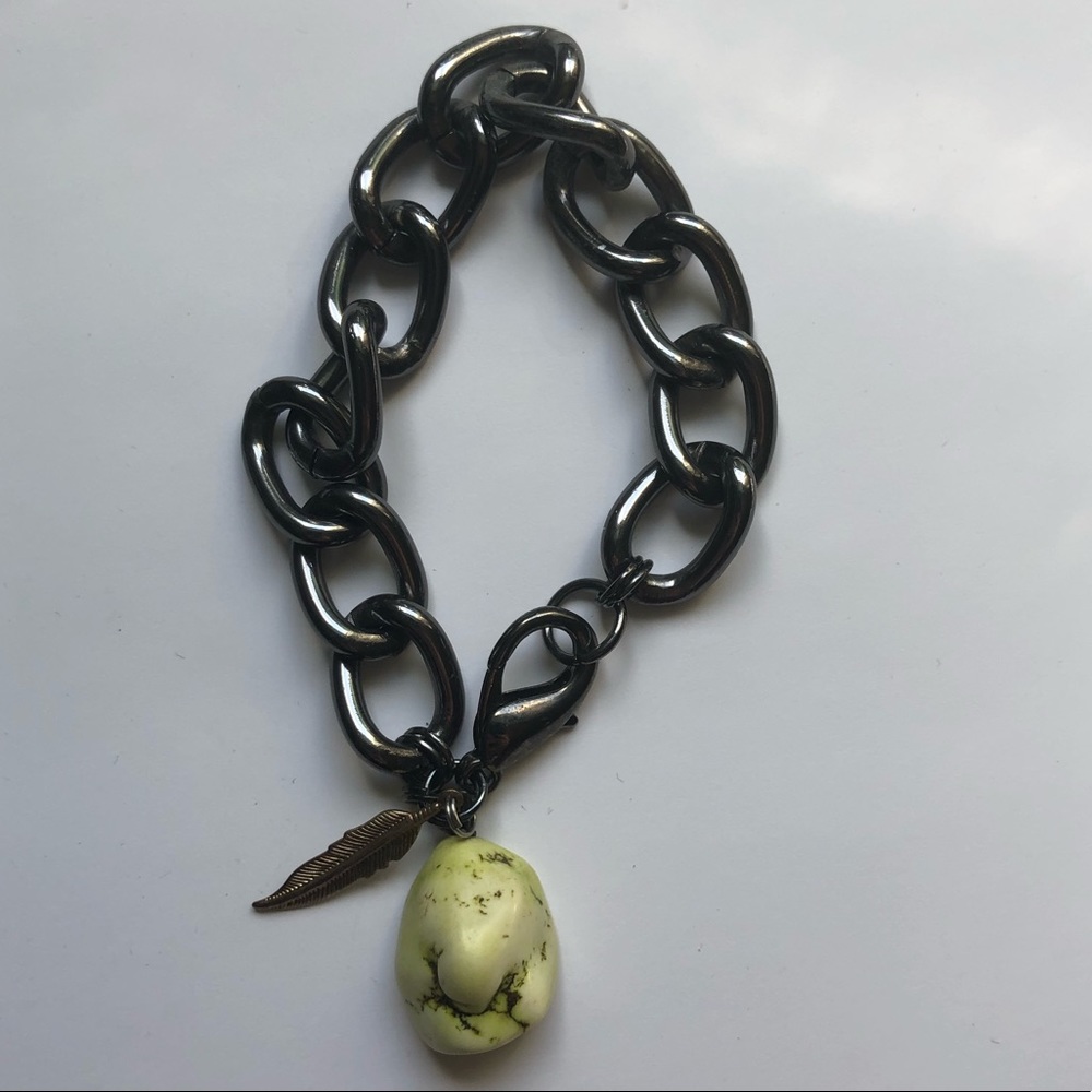 One of a kind beautiful chunky bracelet